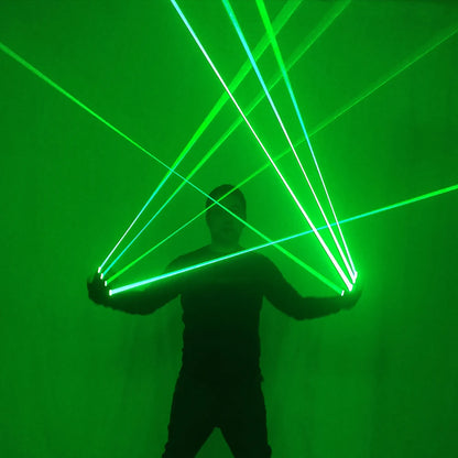 Green Laser Gloves 