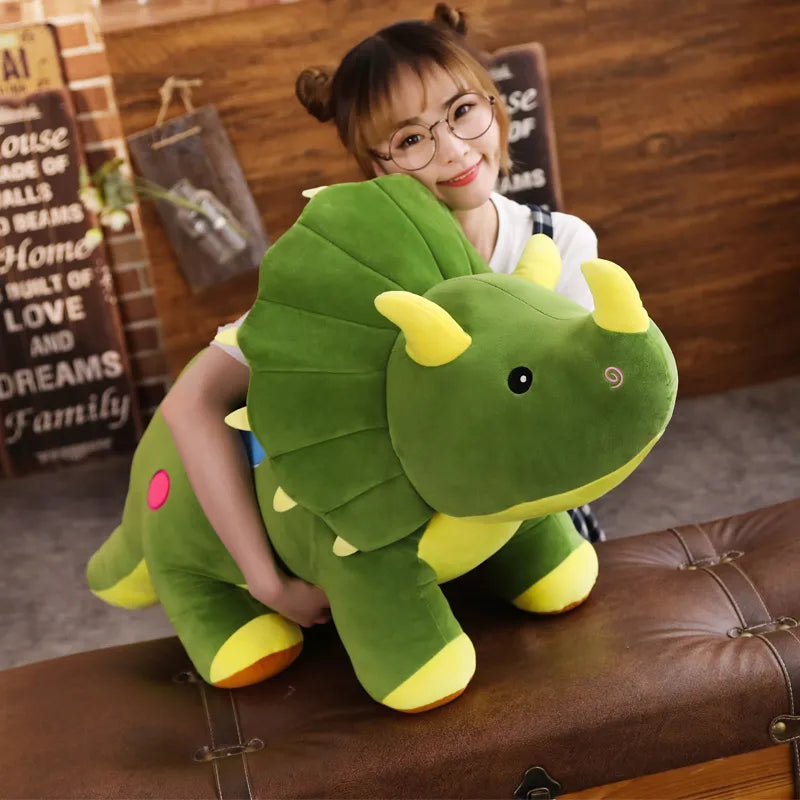 Creative Big Plush Soft Triceratops