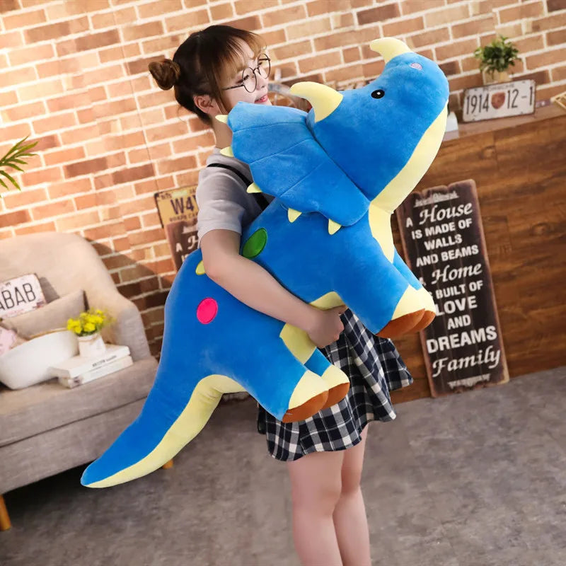 Creative Big Plush Soft Triceratops