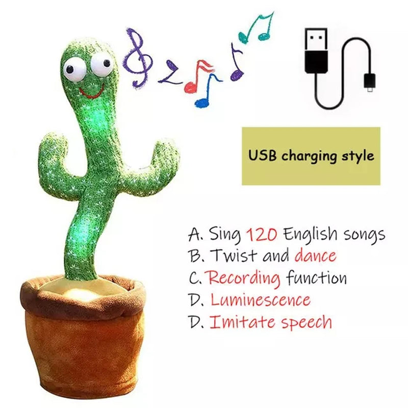 Singing Cactus Dance Toy