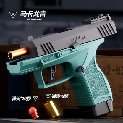 Continuous Shell Ejecting Mini Glock Toy Gun