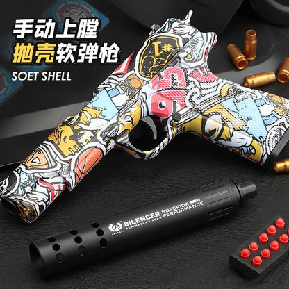 Soft Bullet Graffiti Pistol