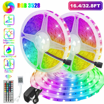 32FT LED LED Strip Light Flexible With RGB Remote