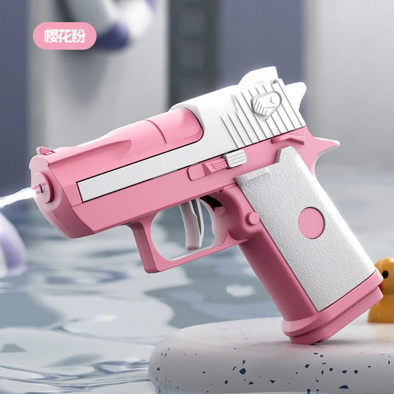 Mini Desert Eagle Water Gun Manual Moving Slide