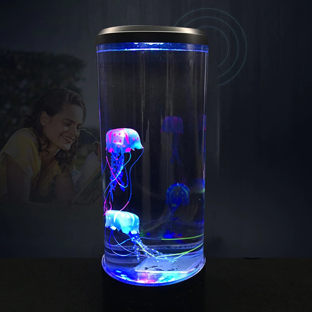 Jellyfish Lamp Color Changing Remote Control Aquarium