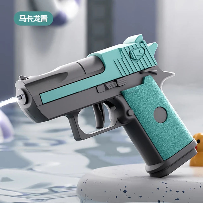 Mini Desert Eagle Water Gun Manual Moving Slide