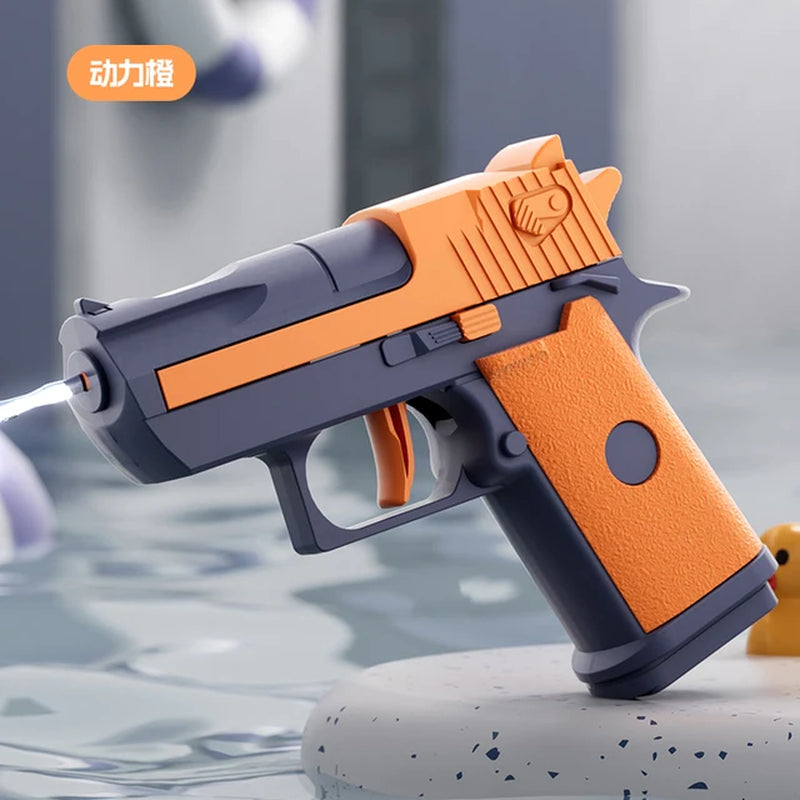 Mini Desert Eagle Water Gun Manual Moving Slide