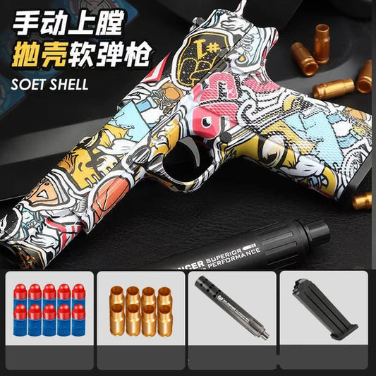 Soft Bullet Graffiti Pistol