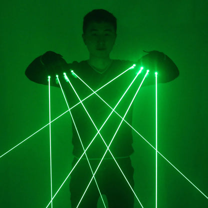 Green Laser Gloves 