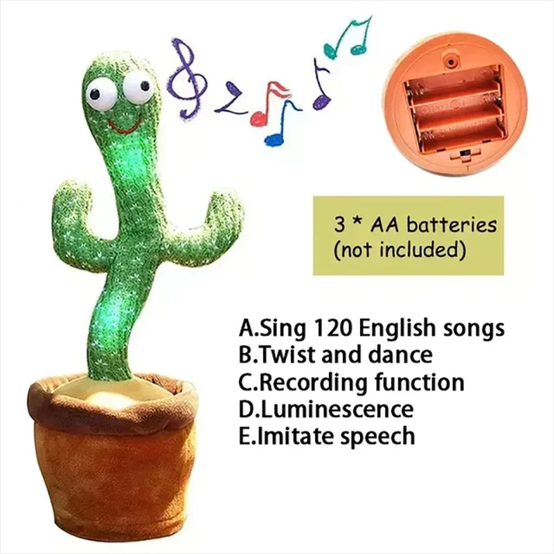 Singing Cactus Dance Toy