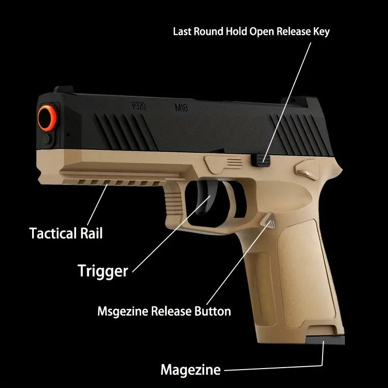 P320 Blowback Ultra Realistic Gun