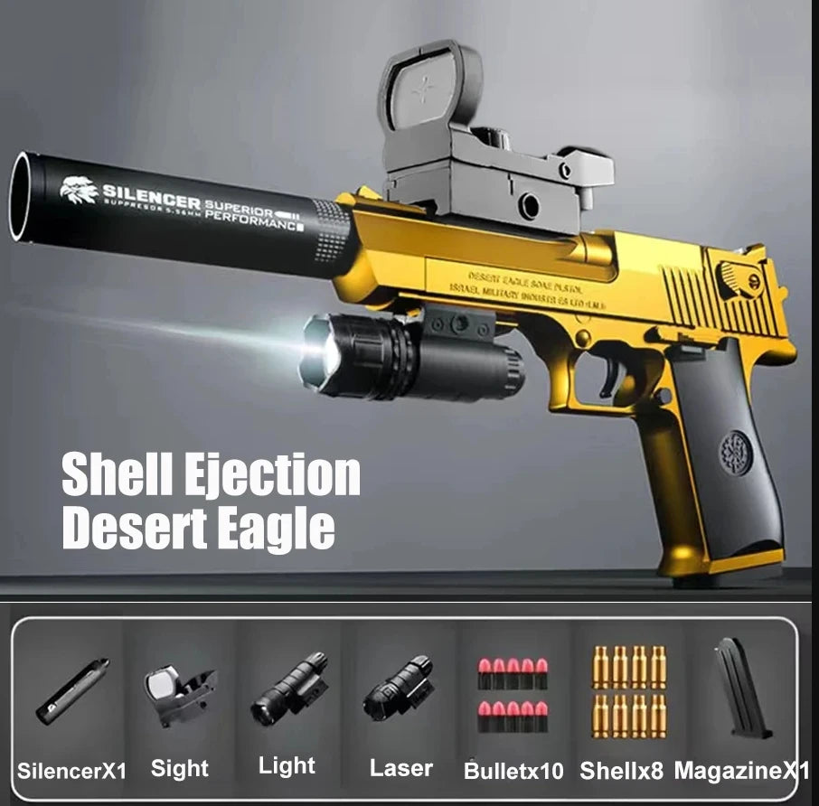 Shell Ejecting Desert Eagle Foam Gun