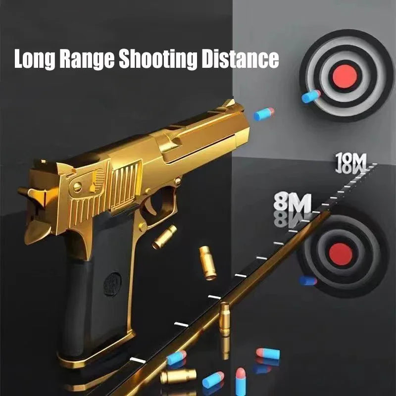 Shell Ejecting Desert Eagle Foam Gun