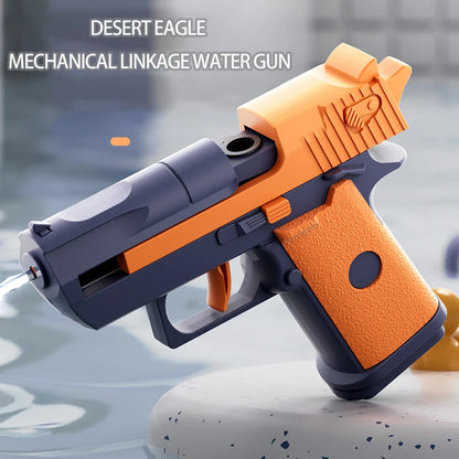 Mini Desert Eagle Water Gun Manual Moving Slide