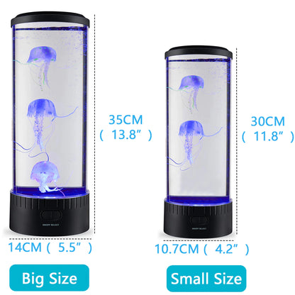 Jellyfish Lamp Color Changing Remote Control Aquarium