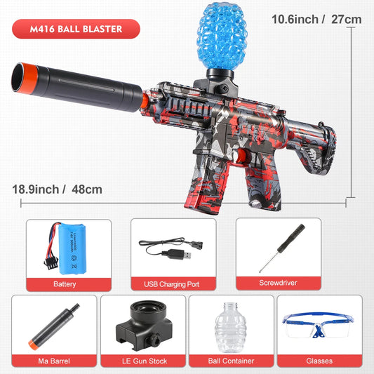 M416 Electric Ball Blaster Gel Toy