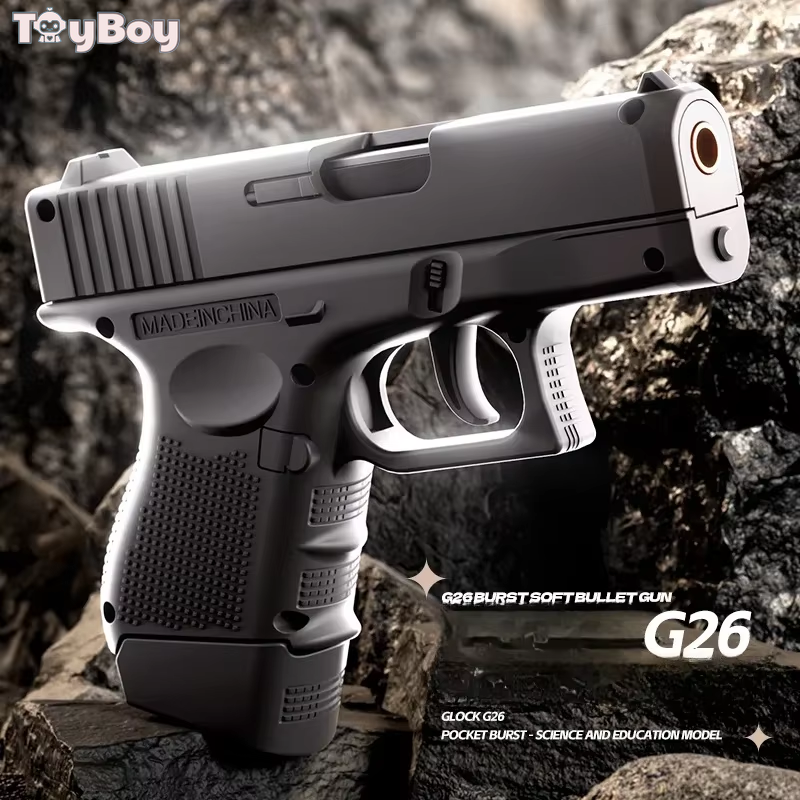 Mini G26 Ultra Realistic Shell Ejecting Pistol