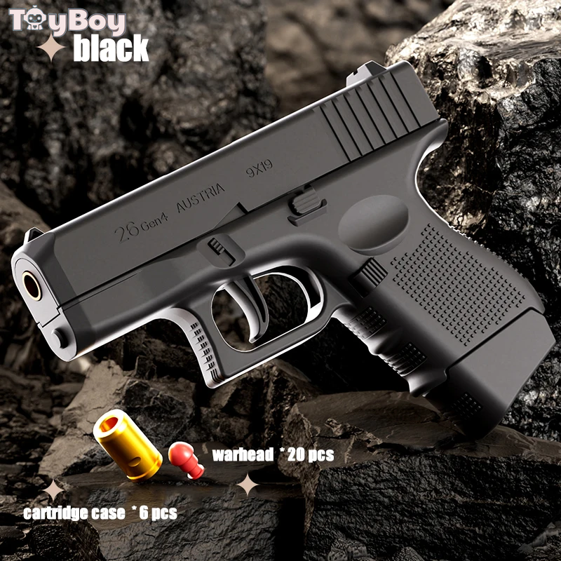 Mini G26 Ultra Realistic Shell Ejecting Pistol