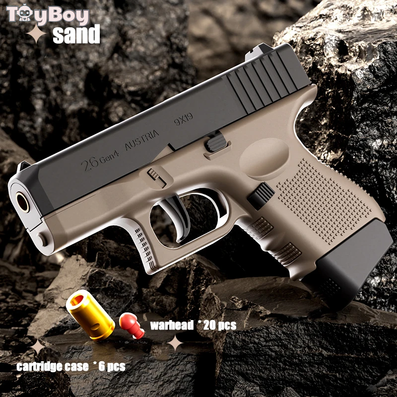 Mini G26 Ultra Realistic Shell Ejecting Pistol