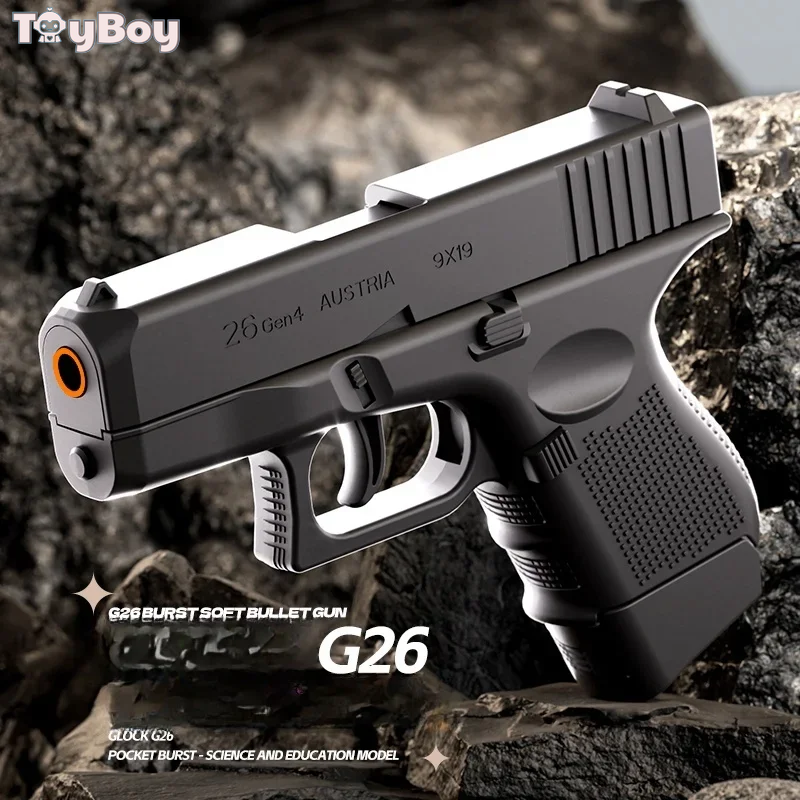 Mini G26 Ultra Realistic Shell Ejecting Pistol