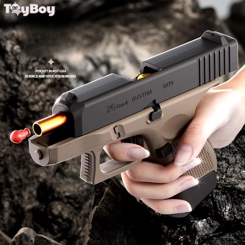 Mini G26 Ultra Realistic Shell Ejecting Pistol